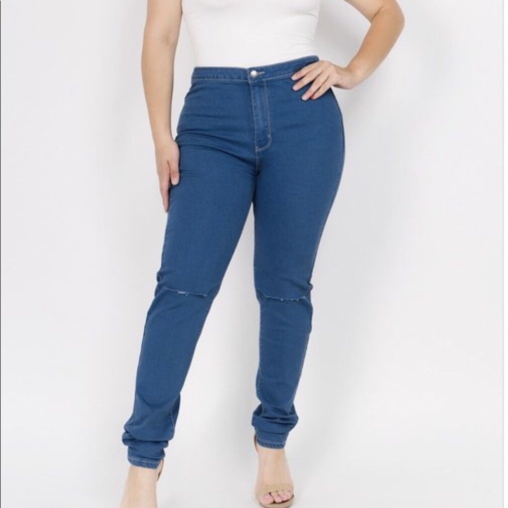 Distressed Jeans